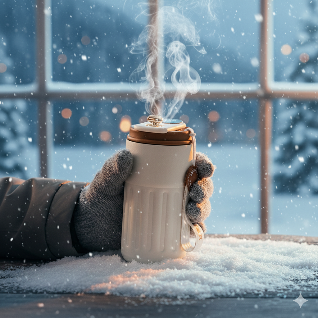 Temperature Display Thermal Mug