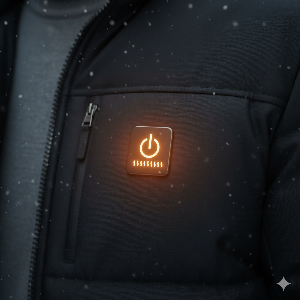 Rechargeable Heated Puffer Jacket