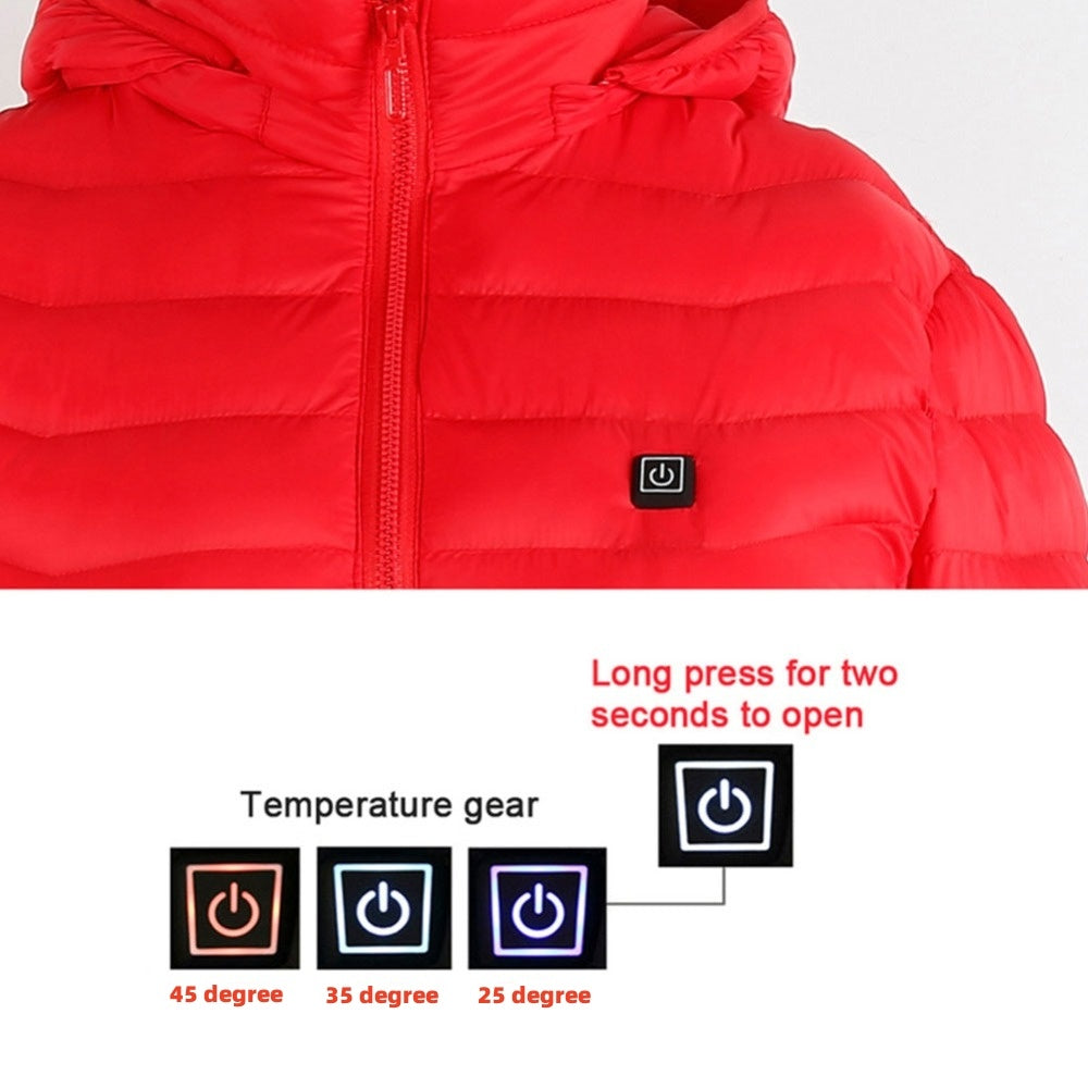 Rechargeable Heated Puffer Jacket