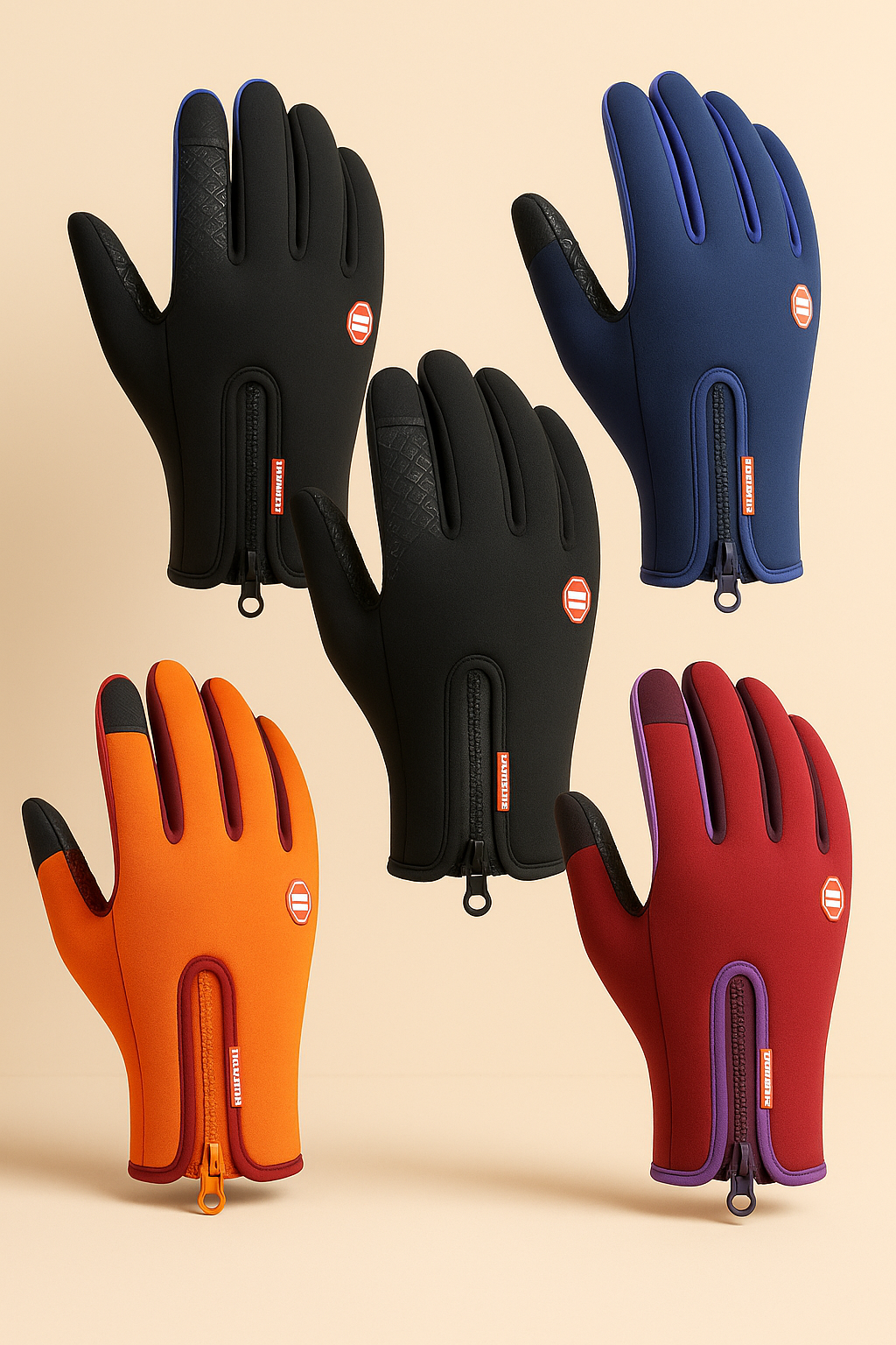 Winter Touch Screen Heating Gloves