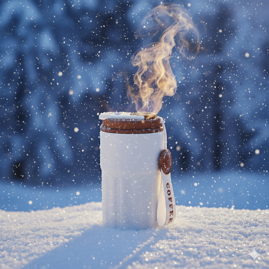 Temperature Display Thermal Mug