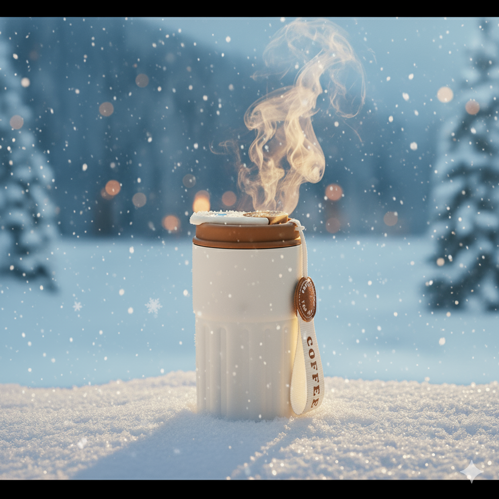 Temperature Display Thermal Mug